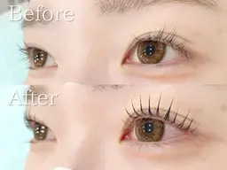 【練習モデル】パリジェンヌラッシュリフト保湿コーティング付きエクステオフなしの方のみ⚠️指導のチェックが入りながらの施術