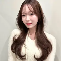 🌹韓国風小顔カット+髪質改善カラー+バイカルテトリートメント¥21450→¥13200🌹