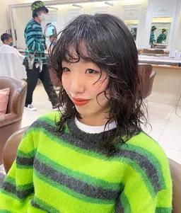 【minimo限定クーポン】レディースカット+パーマ+シャンプー