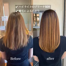 極上ケアならこれ☝️🧼【小顔カット + 髪質改善トリートメント】