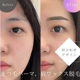 特有の似合わせ◎パーソナル眉スタイリングコース（眉Wax、ハリウッドブロウ）