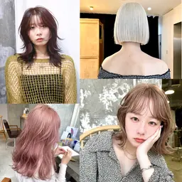 ▪️ご新規様限定メニュー▪️ ブリーチ➕カラー➕ミルボントリートメント  ¥15,550