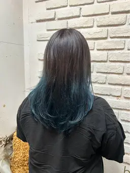 🌈【平日限定】🌈ブリーチ込みグラデーションカラー