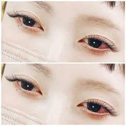 新世代マツエク　デザインキープラッシュ200本　アイパック、コーティング付