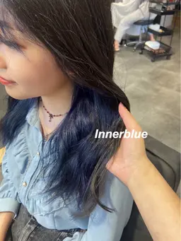 🦩インナーカラー+カット🦩