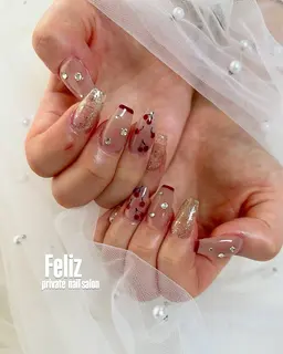 オフ無し10本長さだし＋時間内アートし放題