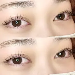 束感まつ毛パーマモデル【コーティング仕上げ付き🎀】