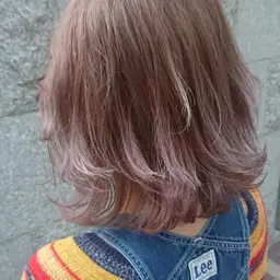 【ダメージレス】ケアブリーチダブルカラー+炭酸泉