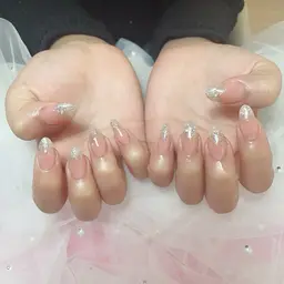 ✨ ラメグラデーション 🌟ベースカラー無し✨フィルイン✨オフ込み