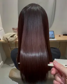 ヒアルロン酸配合カラー+水素トリートメント✨