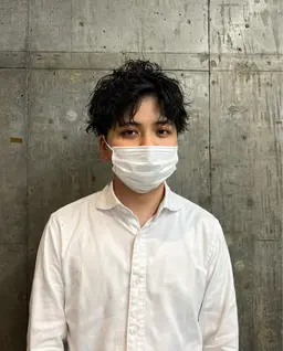 メンズカット+スパイラルパーマorツイストパーマorツイストスパイラルパーマ+LINK 3step treatment