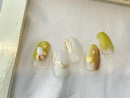 【今季トレンド】くすみニュアンスネイル