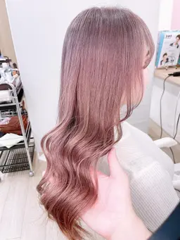 🌈黒染め落とし+艶カラー🌈