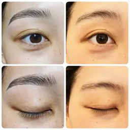 【メンズ/パリブロウリフト】眉毛パーマ+眉周りワックス脱毛