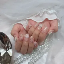 ハンド💎持ち込み10本アート（オフなし）