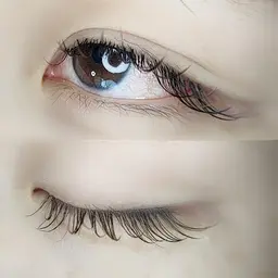 極柔フラットラッシュ♪＋コーティング付き　上100本