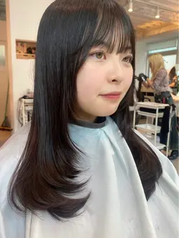 【お出かけ前の整えスタイル❣️】前髪＋顔周りカット✂️