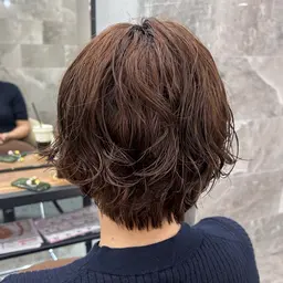 【今だけ無料‼️】似合わせショートカット＋パーマ＋Aujuaトリートメント💫【人気No.2メニュー🌟】