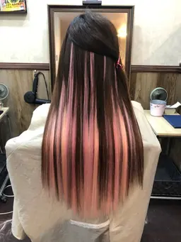 高級レミー人毛エクステ40本　17500円→12500円　（シール・編み込み・チップから選べます）