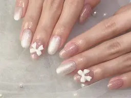 【オフあり】選べるリボンパーツ2つ＋HANDワンカラー⋆. 𐙚 ˚（2色までお選びいただけます◎）