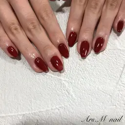 シンプルジェルネイル