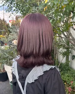 ワンカラー☘️+1ステップオージュアトリートメント+顔周りカット+シャンプーブロー