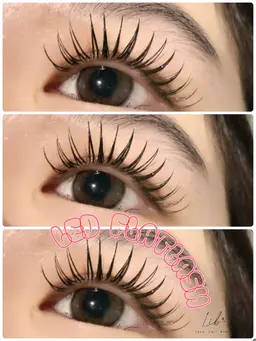 【🩶ミニモ限定🩶】💎LEDフラットラッシュ💎80本【オフなし】