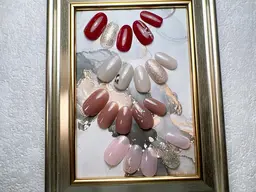 【2月限定ネイル】通常5500円メニューをお得に☺️4,400円で行えます。(オフ無し)オフ代 : 別途1,100円