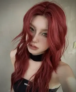 💗【当日予約🎯限定】💗迷ったらこれ💗💗透明感韓国風ワンカラー＋トリートメント＋コテ巻き仕上げ🍒