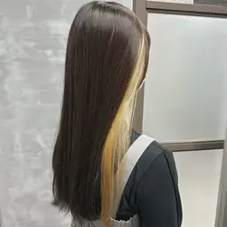 【デザインカラー🌈】カット+TOKIOケアカラー+インナーブリーチ🎗️🧚🏻