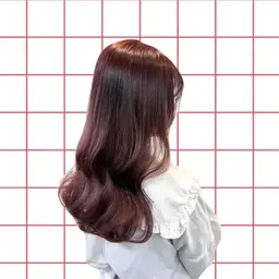 肌なじみ抜群✨ブリーチなしで叶える艶感たっぷり暖色ダブルカラー🍓🥀❤️‍🔥