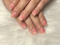 3月限定【Hand】 ベース込み★チークネイル★ご新規様オフ無料 ¥8200→¥4400