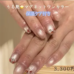 《当店人気》うる艶♪マグネットワンカラー+保湿ケア