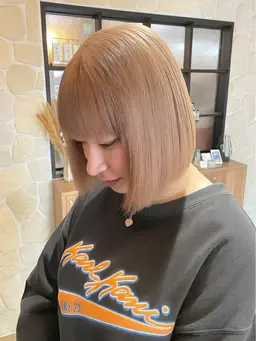 ≪🍯当日限定🧸≫ 前髪カット＋透明感カラー＋1Step トリートメント