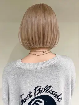 カット+バレイヤージュorフルブリーチ+1stepトリートメント