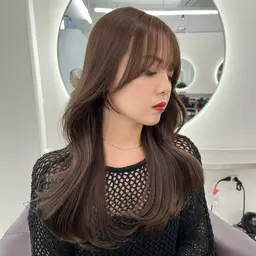 🩶似合わせ韓国風カット➕艶カラー➕1stepトリートメント