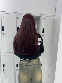 【 艶髪フルコース 】メンテナンスカット&艶暖色カラー&髪質改善カラー&2stepトリートメントorヘッドスパ（10分）