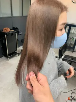 【柔らかな質感、輝くような美髪に❗️】美髪縮毛矯正(酸性縮毛矯正に変更可能)➕全体カット➕髪質改善トリートメント⭐️