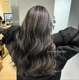 《🇺🇸海外風デザインハイライト🗽》+カット+うる艶トリートメント🫧🫧