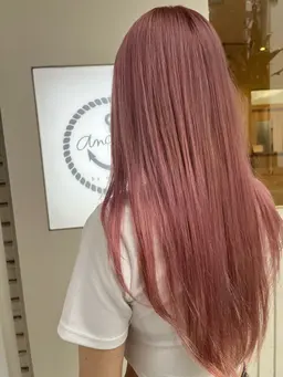 🌸12月限定🌸ケアブリーチ+暖色艶髪カラー