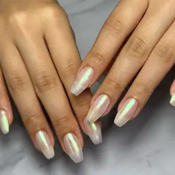 【ハンド】オーロラ.ミラーネイル🪞（オフなし）