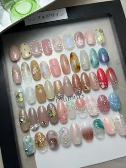 【オフ有】シンプルコース（アート2本付き）ワンカラーorグラデーション