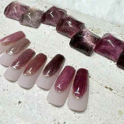 マグネット　ラメ　フラッシュ