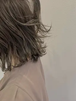 【迷ったらコレ!】透け感抜群アディクシーカラー+デザインカット+オージュア4step+酸素泉