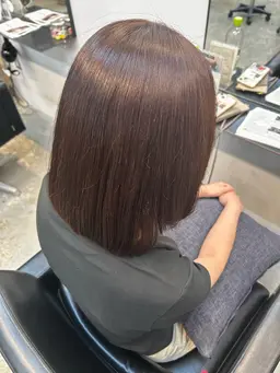 【1週間前予約クーポン🔔】4ステップトリートメント付艶カラー