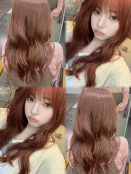 💕🐰 ブリーチなしWカラー 🐰💕