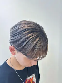 🪐men’sカット+wカラー（ブリーチ込み）🪐