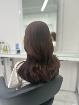 1ブリーチ&透明感カラー.カット💞