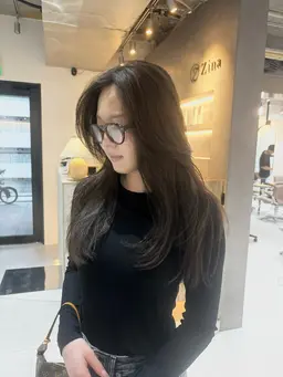 髪質改善inケアカラー似＋合わせカット