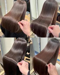 【カット付き✂️⭐️】髪質改善ストレート✨メンテナンスカット＋トリートメント💧✨ #金沢 #縮毛矯正